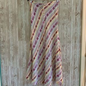 Jen’s Pirate Booty Chalk Tribal Maxi Skirt Sz M/L
